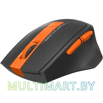 Мышь A4Tech Fstyler FG30 (серый/оранжевый) картинка 2
